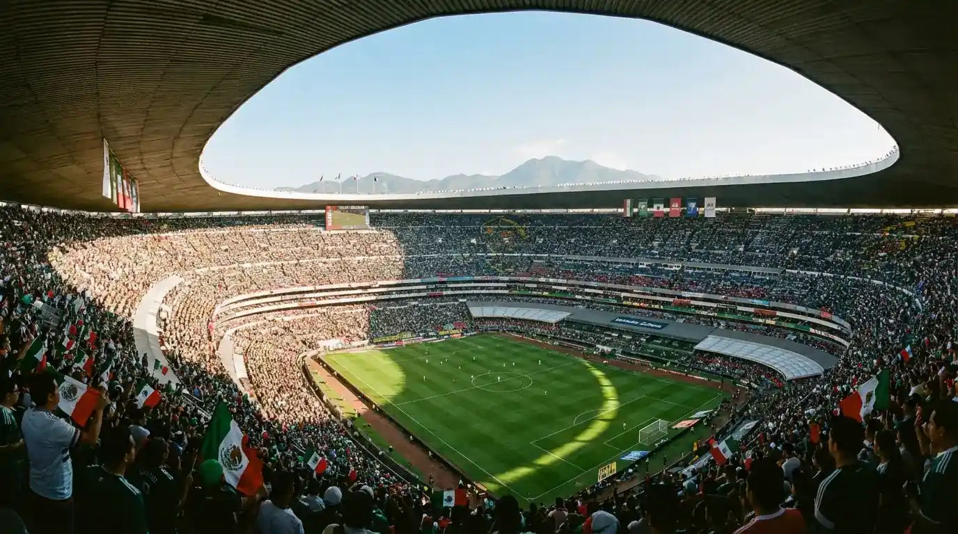 Estadio Azteca v Mexico Cityju, prizorišce otvoritvene tekme SP 2026