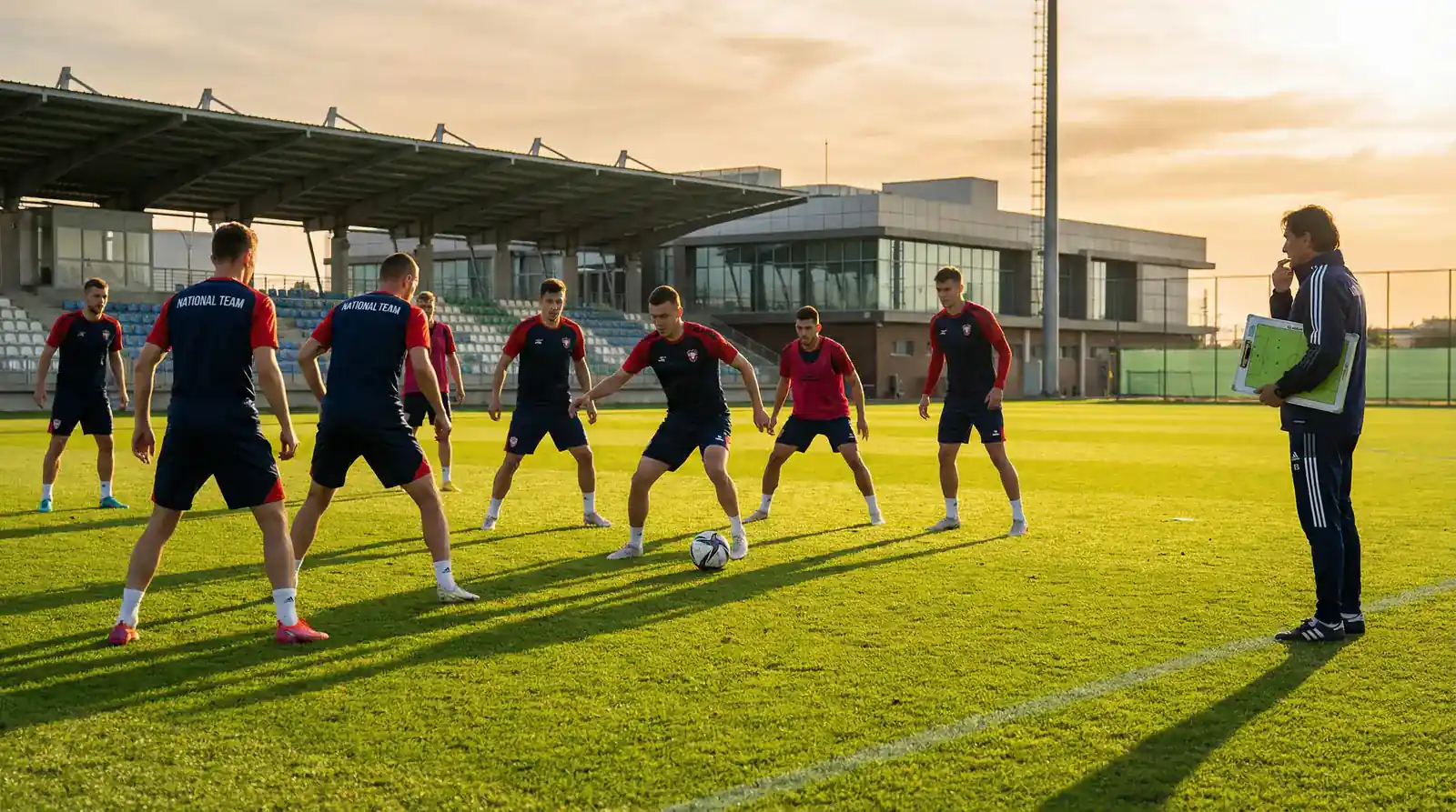 Reprezentanca med pripravami na Svetovno prvenstvo