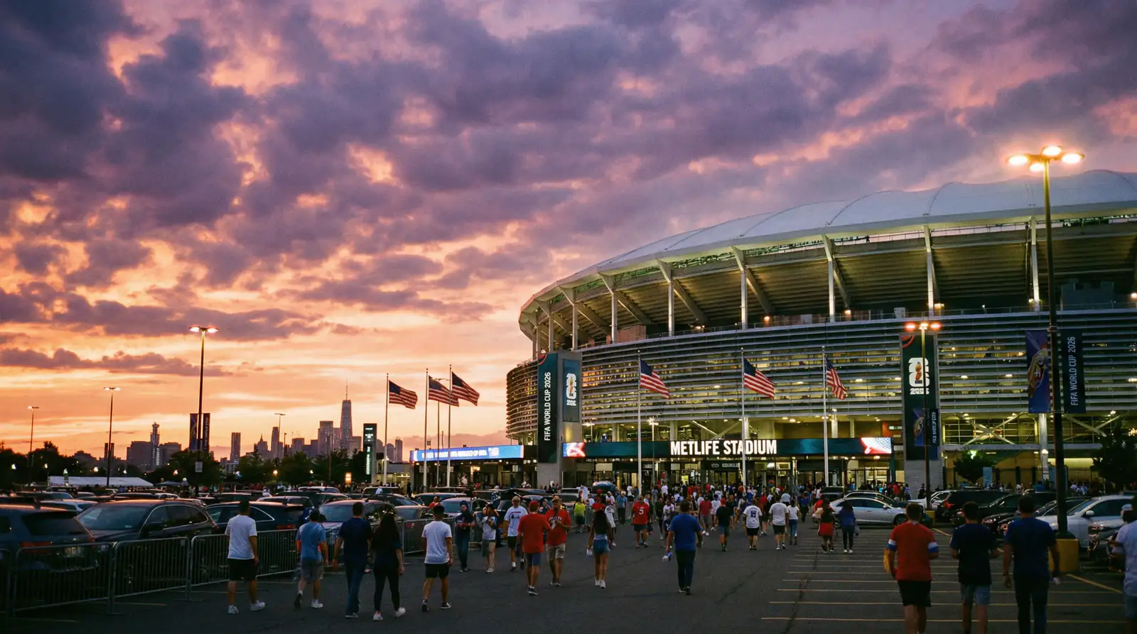 MetLife Stadium pripravljen za tekmo Svetovnega prvenstva 2026